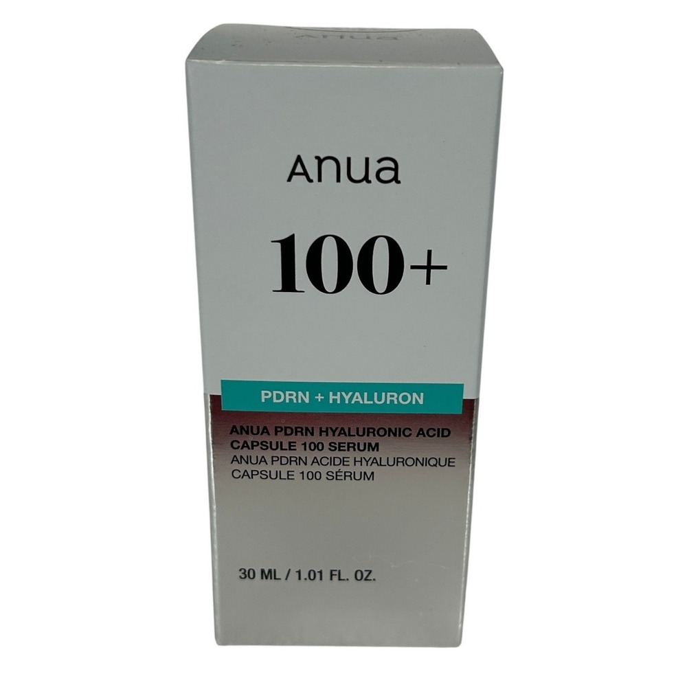Anua PDRN Hyaluronic Acid Capsule 100 Serum 30ml K-Beauty Hydrating Anti-Aging